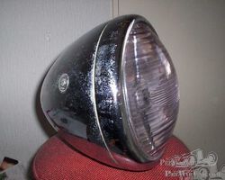 Lucas headlights for Wolseley
