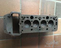 Fiat tipo 509 cylinderhead with valves