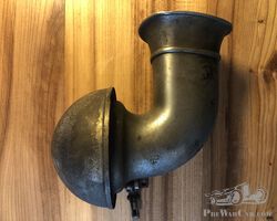 6v curved Klaxon horn