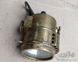 Lampe acétylène autogenerateur moto ancêtre