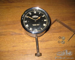 British Jaeger 8 Day Car Clock Complete and Working