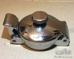 Vintage Enots Chrome Screw Down Fuel / Radiator Cap VSCC Frazer Nash Singer Bentley Special Bugatti