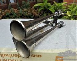nickel-plated brass air horn original