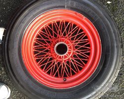 4 - Wire Wheels 16 x 5 - 60 spoke center laced -