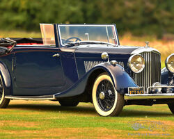 1937 Derby Bentley 4.25 Litre Park Ward Drophead Coupe.