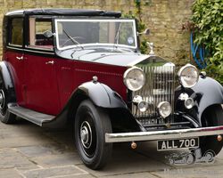 1933 Rolls Royce 20/25 Thrupp & Maberly Sedanca.