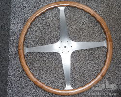Bugatti steering wheel