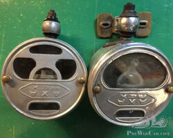 Pair of rare AXA / REX Headlights