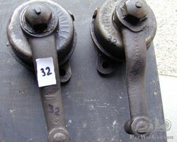 Pair of original Houdaille shocks