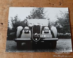 Original picture of Ferry Porsche's Alfa Romeo 6C 2300