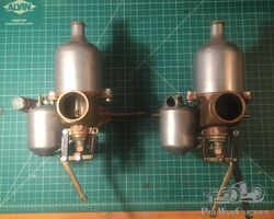 1 1/2" bronze bodied SU carbs Perfect Resto