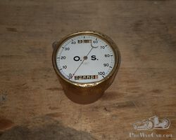 OS tachymeter, white background,100 KM/h,in working oder (price 150€)