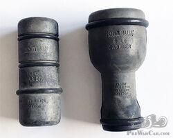 Vintage John Bull Spark Plug Carrier & Spare Bulb Holder, Norton BSA Triumph AJS Motorcycle