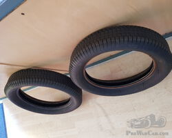 Dunlop Racing tyres (used) for sale