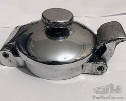 Vintage Enots Chrome Screw Down Fuel / Radiator Cap VSCC Frazer Nash Singer Alfa
