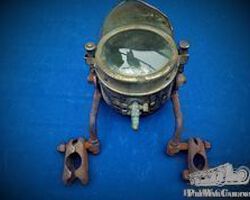 Pre-war carbite lamp