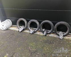 Dunlop Tyres and inner tube x4