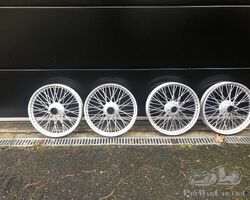 MG TC Wire Wheels 2.5 x 19"