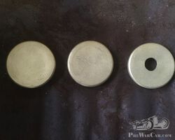 Austin Seven brass radiator caps