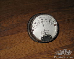 Weston Ammeter 2 Inch Bezel Full Working Order