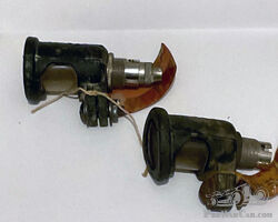 Vintage NOS Rubbolite Tail & Number Plate Lights, WO Bentley Le Mans Riley VSCC