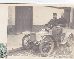 Voiture Automobile Carte Postale