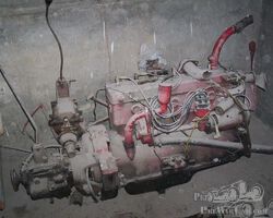 Continental engine & gearbox for Durant
