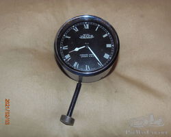 British Jaeger clock, "Chronos Works", pre-war, working well.