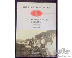 Bugatti Register Netherlands Belgium Volume II 2008-2009