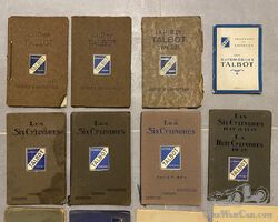 original manuals for TALBOT