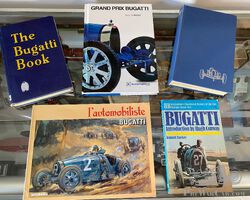 Five Bugatti Books