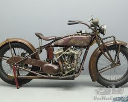 c1923 Indian Big Chief 1206 cc side valve V-twin engine # 93V260
