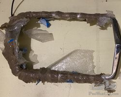 front grill and radiator chrome SP20