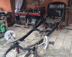 AMILCAR M2 dismantled chassis