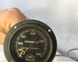 Vintage ARIC temperature gauge