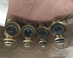 Brass lamps