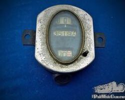 Pre-war speedometer