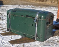 Trunk in metal 1929-35