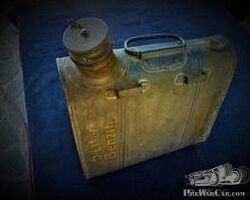 german petrol can 5 liter, new old stock