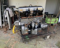 rebuild lagonda 3,5ltr engine with gearbox