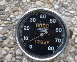 Compteur Jaeger 80 km/h