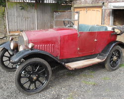1924 Humber 8/18 Chummy