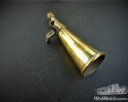 pre-war brass speaking tube, luxury car, taxi