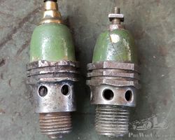 2 bougies ancienne