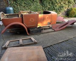 c.1918 Original Alessio of Turin Edwardian Car Bodywork and Parts.