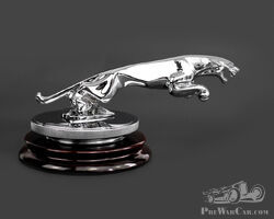 Vintage Original Gordon Crosby mascot on radiator cap Jaguar SS Mark IV MK4 MK5