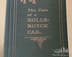 Rolls-Royce 40-50 H.P. instruction book