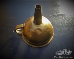 brass funnel, pre-war