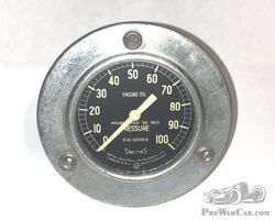 Smiths 4" (103mm) pressure gauge