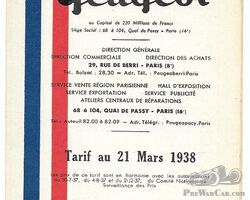 Peugeot 1938